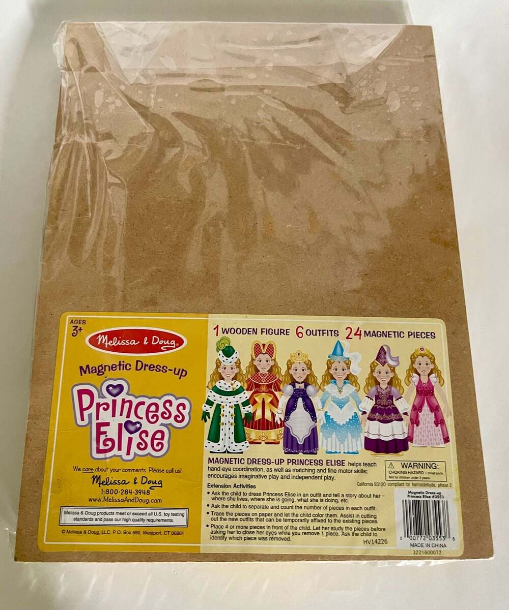 Melissa & Doug Princess Elise Magnetic Dress-Up Set
